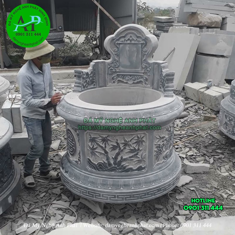 Mộ tròn đá đẹp